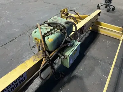Dwight Foote Inc. 1/2 Ton Bridge Crane