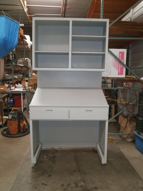 Used Unbranded/Generic Custom Grey Design Storage/Workbench Unit Furnitur Cabinets Arizona US | ASSET CONVERSION SPECIALISTS, INC. #319934