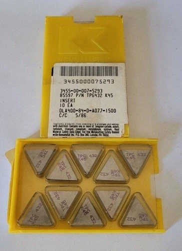 NEW Kennametal Does Not Apply