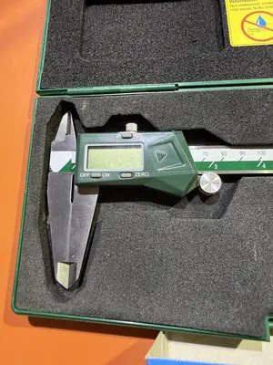 Insize 0-12" Digital Caliper & Fowler Digital Drop Indicator With Various Tips