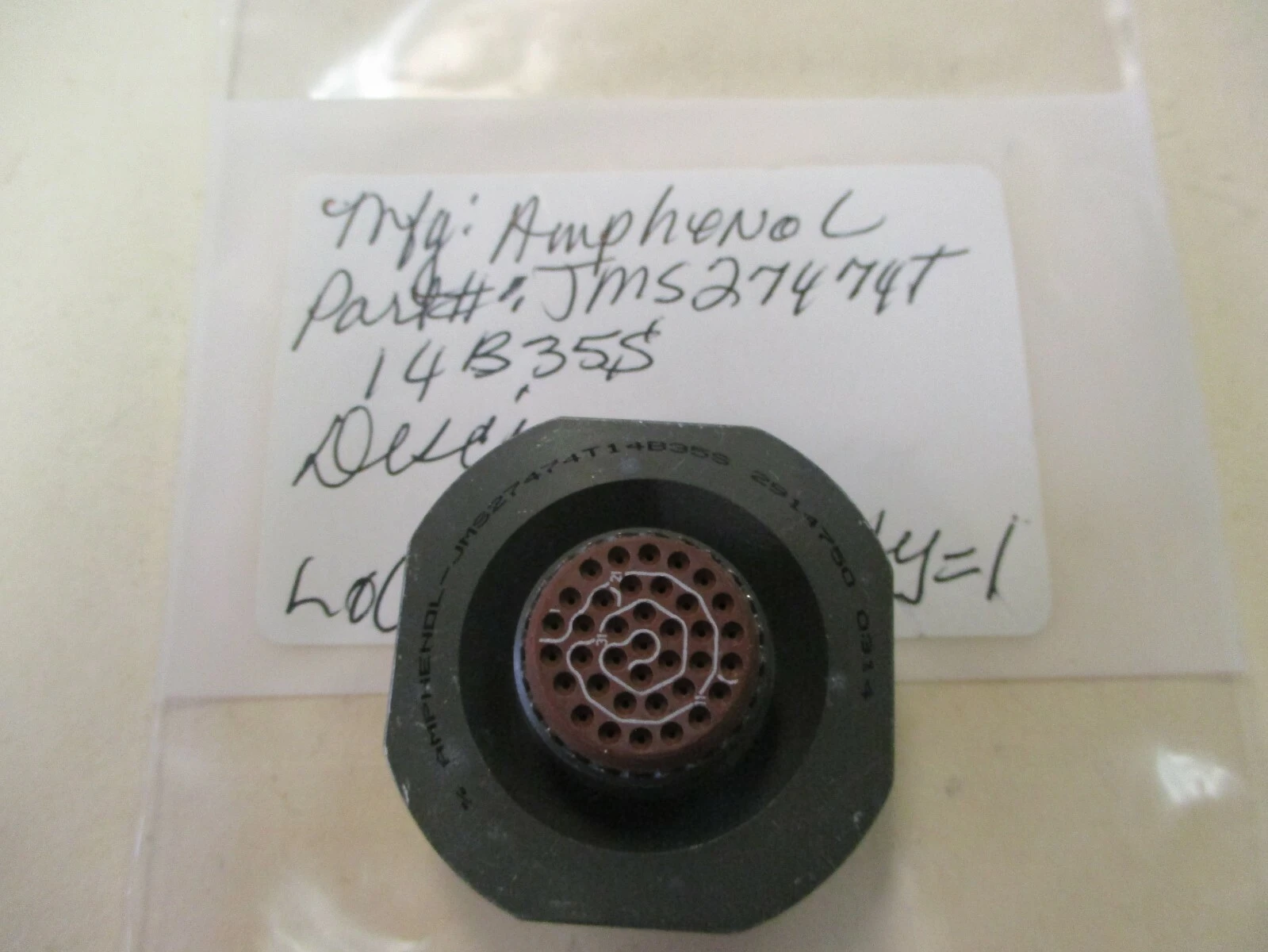 NEW Amphenol JMS27474T14B35S