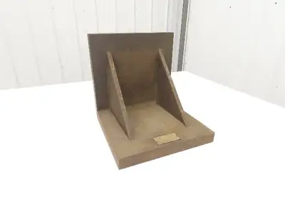 Machining Angle Plate Steel End Block 12"x 12"x 12" 90 Degree 107lbs