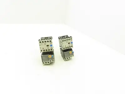 Fuji SK12L Motor Starter Contactor 5.5kW 600V & Overload 0.8-1.2A Lot of 2