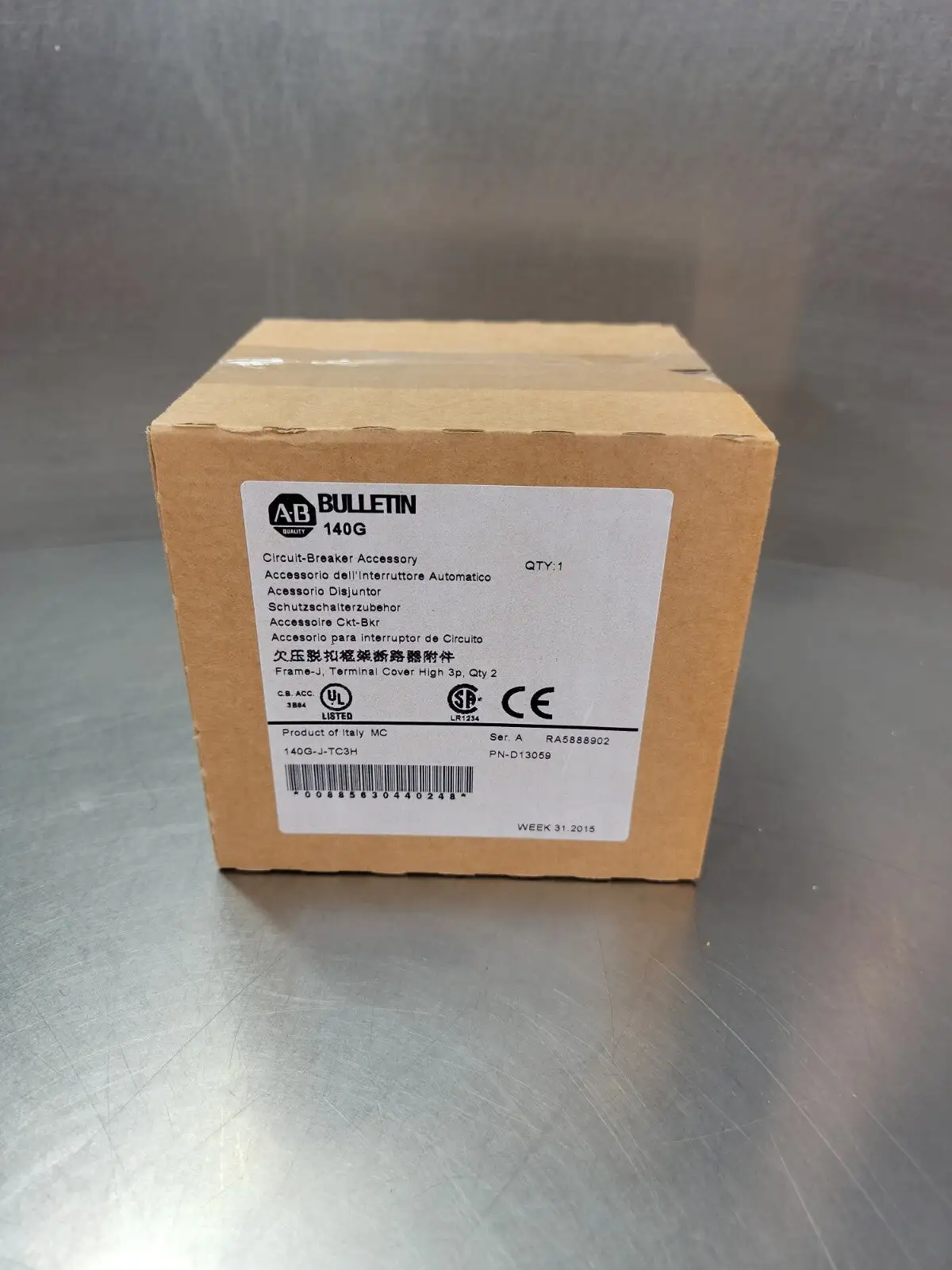USED Allen Bradley 140G-J-TC3H /A