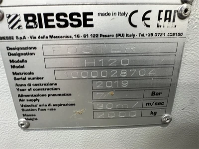 Used 2019 BIESSE WINNER W1 Return Conveyors California US | MachineryMax #1463192
