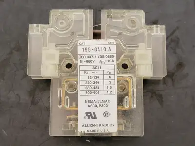 USED ALLEN-BRADLEY 195-GA10