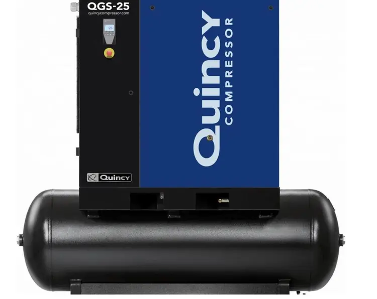Used QUINCY QGS-25 Rotary Screw & Sliding Vane Air Compressors California US | Bay Line Tool #1314895