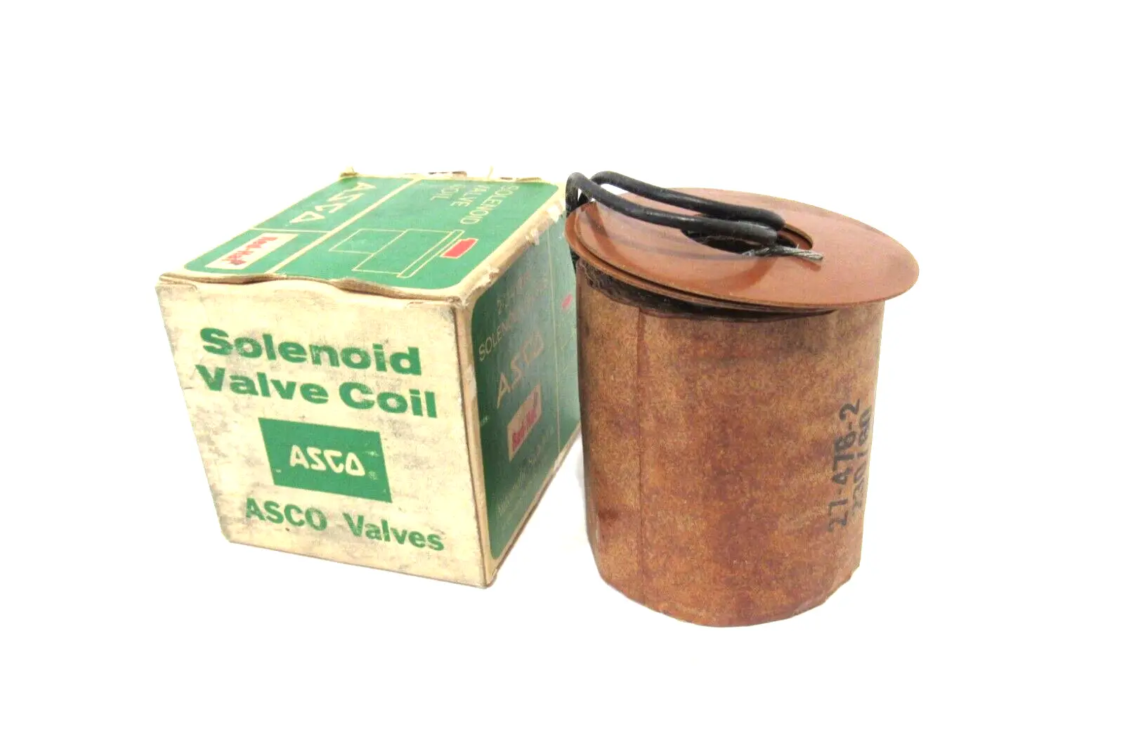 NEW ASCO 27-476-2 SOLENOID VALVE COIL 274762