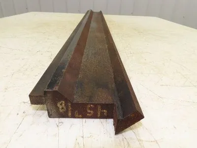 Press Brake Gooseneck Punch Die 46" Long 90° V 1/2" Finger 3-3/4" H