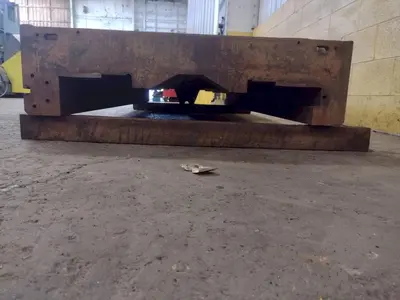 96" X 42" T-SLOTTED PLATE / LAYOUT TABLE : STOCK 17378