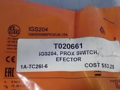 New | in-Stock IFM IGS204 Sensors | HGR 24 #752679