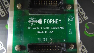Forney ECS-A216-9 9 Slot Backplane Module Used