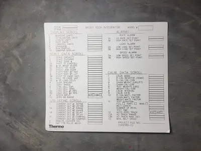NEW THERMO SCIENTIFIC MODEL 2001