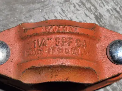1-1/4" Mechanical Pipe Coupling SPF C4