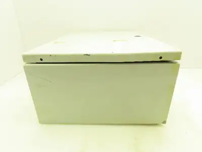 Hoffman Concept 16x12x6" Electrical Enclosure Steel Backpanel JIC Box NEMA 12