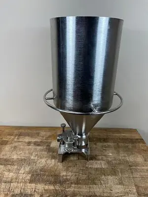 Edhard Stainless Steel Pump and Hopper