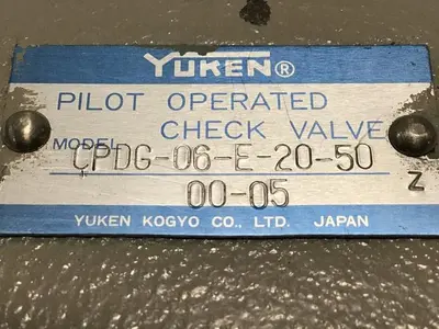 USED YUKEN CPDG-06-E-20-50-00-05
