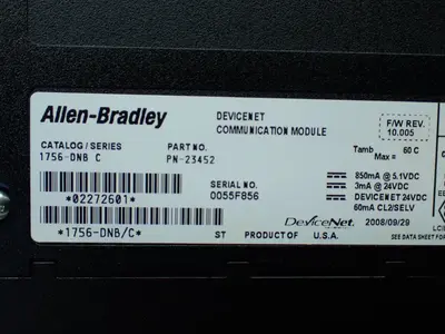 Used ALLENBRADLEY 1756A13 Programmable Logic Controllers Ohio US | HGR 24 #904406