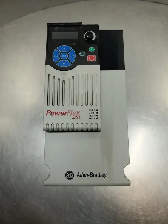 Used Allen-Bradley 25A-D017N104 PowerFlex 523 AC Drive, 380-480V, 10HP Variable Speed Drives South Carolina US | Palmetto Automation #1158197