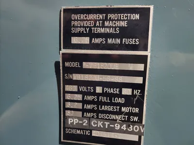 USED PEERLESS P-VB1820UE