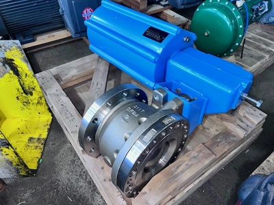 8" 300# Neles Jamesbury Stainless Steel Ball Valve New Storeroom Spare