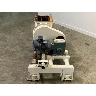 Used 10" Blow Thru Mild Steel  Rotary Airlock Valve