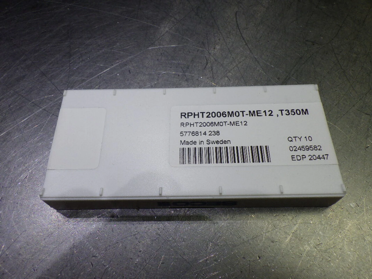 SECO Carbide Milling Inserts QTY10 RPHT2006M0T-ME12 T350M (LOC2177)