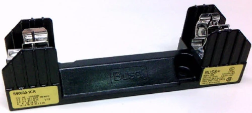 Buss Cooper R60030-1CR Fuse Block, R Fuse UL Class, 30A R60 600V, 1 Pole [New]