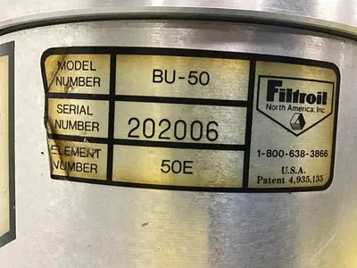 USED FILTROIL BU-50
