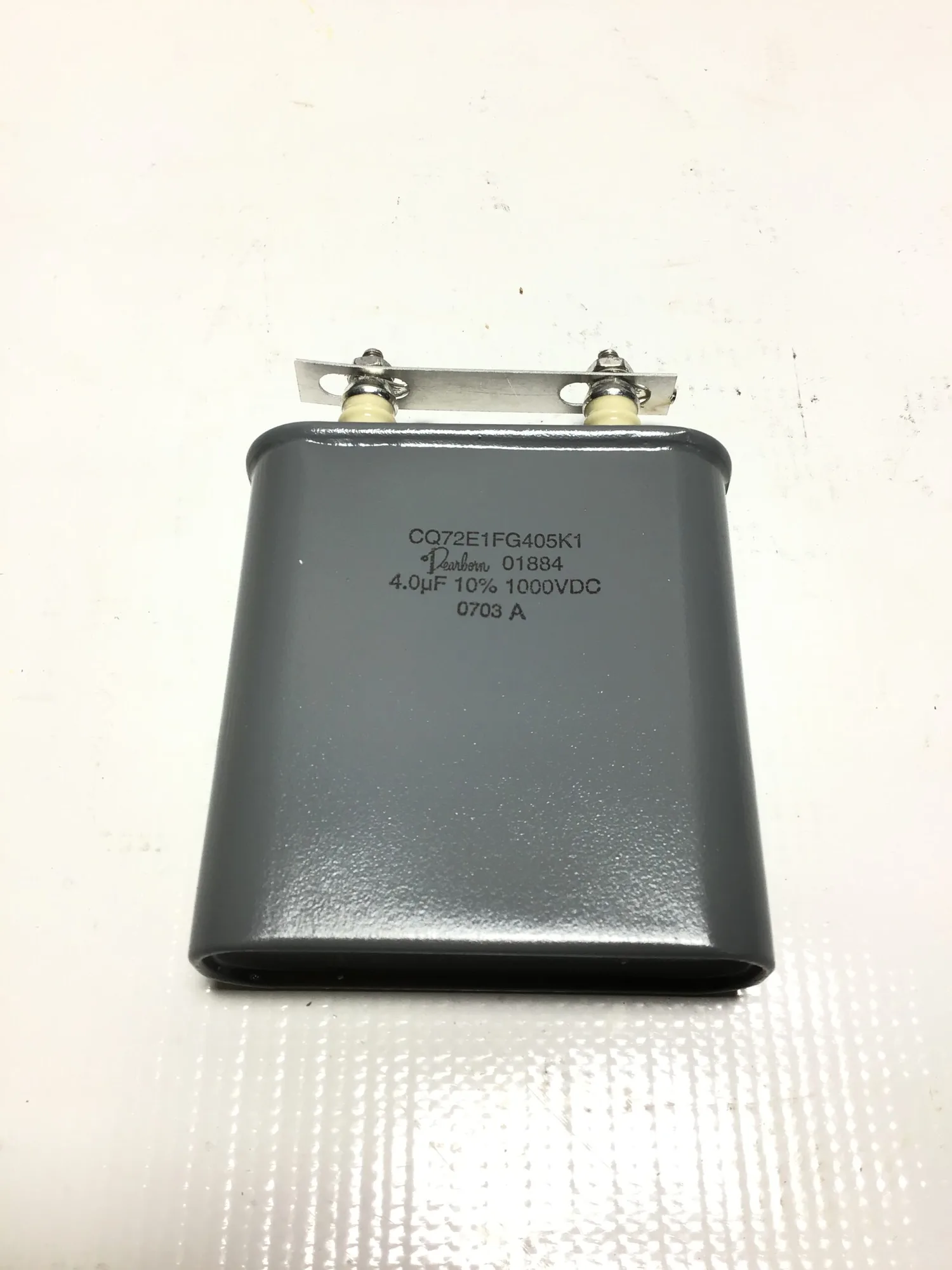 Dearborn CQ72E1FG405K1 High-Voltage Paper-In-Oil Capacitor