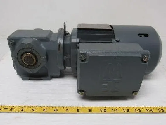Sew-usocome SA37/TDT71D4/BMG/HR Helical-worm Gear motor W/24VDC Brake