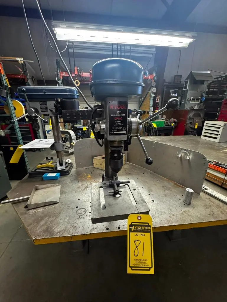 Used _UNKNOWN_ _UNKNOWN_ Drill Press (Woodworking) Ohio US | Myron Bowling Auctioneers Inc #1504266