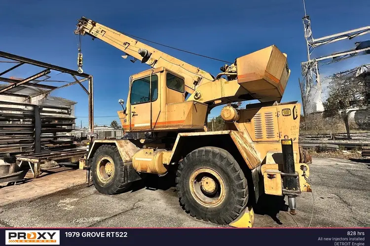 Used 1979 GROVE RT522 Mobile Cranes Pennsylvania US | Proxy Equipment #1377578