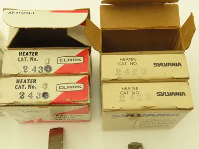 Sylvania Clark Overload Heater Element 6 Sets of 3pcs  2422 2430 2443 2444 2451