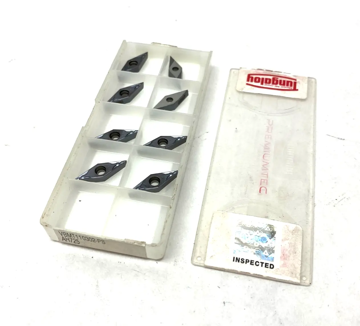 USED TUNGALOY VBMT110302-PS AH725 TURNING INSERT