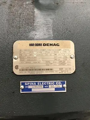 USED RELIANCE ELECTRIC P36G7037A02