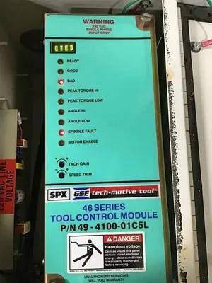 Used TECH MOTIVE C4046A01V02CV02 Interface Monitors Michigan US | Ideal Machinery #1233001