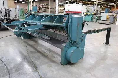 Used WYSONG 1010 Power Squaring Shears (Gauge) Georgia US | The Equipment Hub #364293