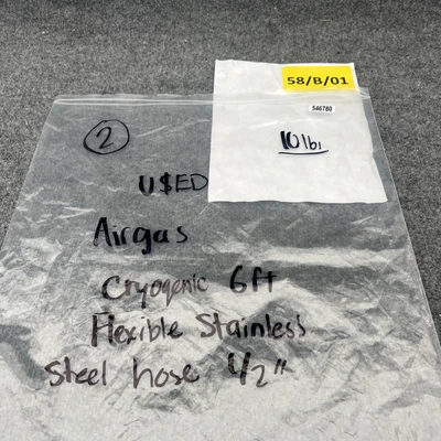Used AirGas Y15-8PFLX120MM Misc Industrial Equipment California US | Davliegogo LLC #1710047