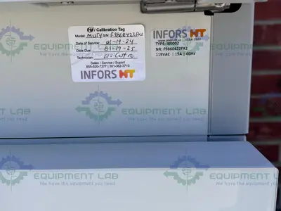 USED INFORS HT I80002 TRIPLE STACKED INCUBATOR SHAKER 65°C W/ CO2 AND HUMIDITY, MFG 2022