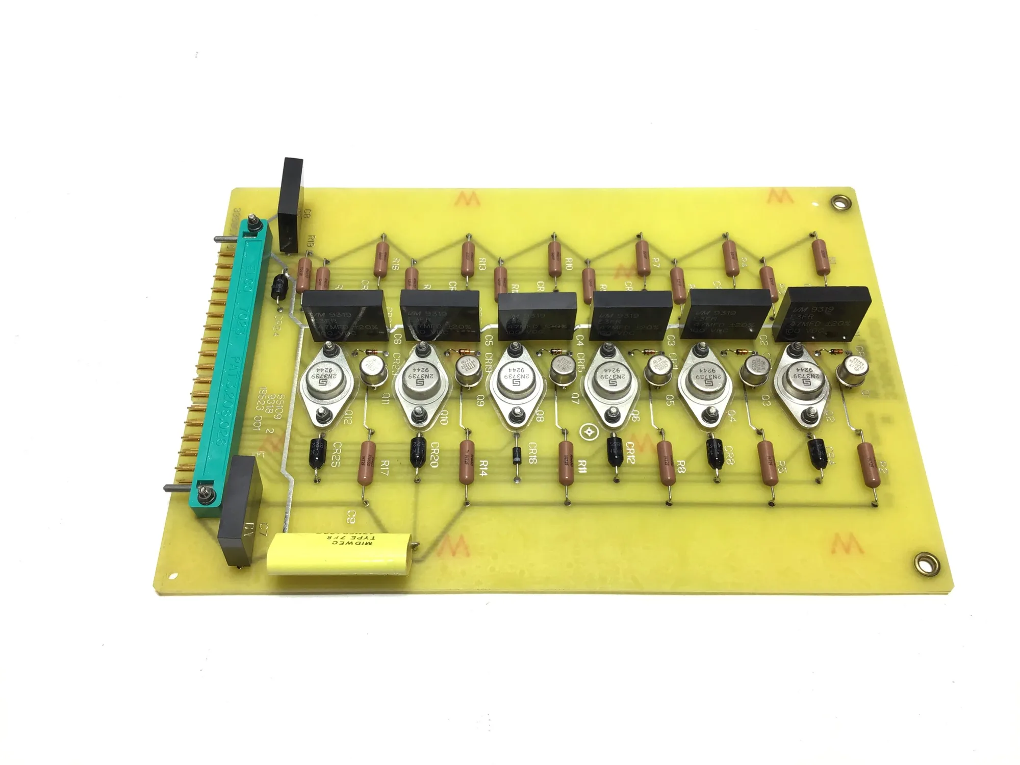 Westinghouse 3359C77G01 I/O Relay Driver Printed Circuit Board