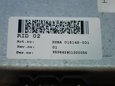 Used ABB 3HNA015149001 Rectifiers Ohio US | HGR 24 #1300013