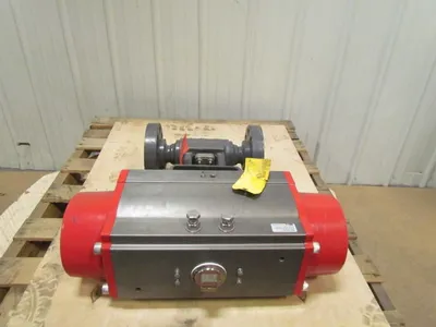 Mogas Quarter Turn Isolation Ball Valve Size 2" w/A Triac 2R1750SRV6 Actuator