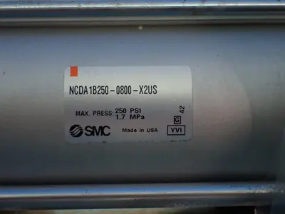 Smc  250psi Pneumatic Cylinders.