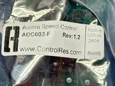 ADC602-F | Control Resources  Rev 1.2 Aurora Speed Controller - New