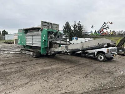Used 2018 KOMPTECH TERMINATOR 6000 SEC Dual Rotor or Single Rotor Shredders Florida US | Rockwood Equipment Solutions #1464261