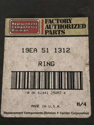 Carrier Replacement Parts 19EA 51 1312 Ring -NIB