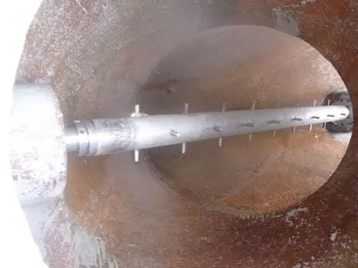 Mixer, V-Type, 50 CF, S/st, 7.5 Hp, Bar #S744257