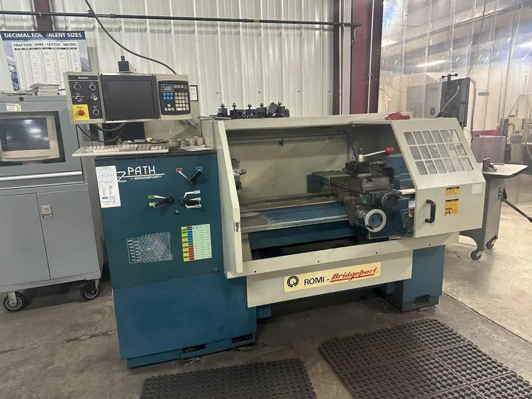 Used BRIDGEPORT ROMI EZ-PATH Engine Lathes Ohio US | Yoder Brothers machinery #88712