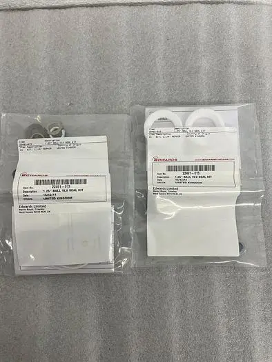 EDWARDS 1.25'' BALL VLV SEAL KIT (LOT OF 2)